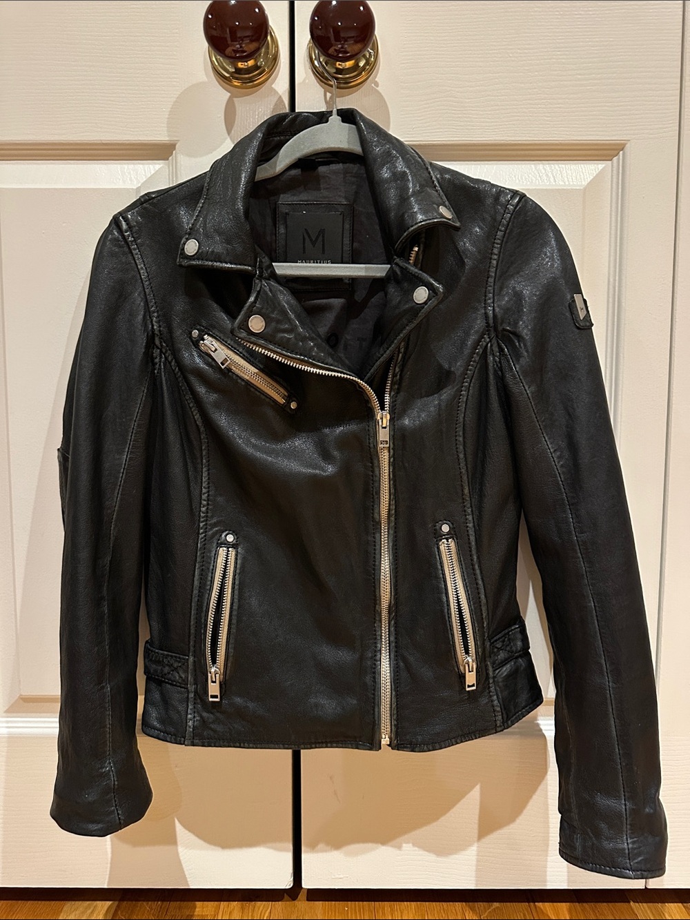 Mauritius Sofia RF Leather Jacket